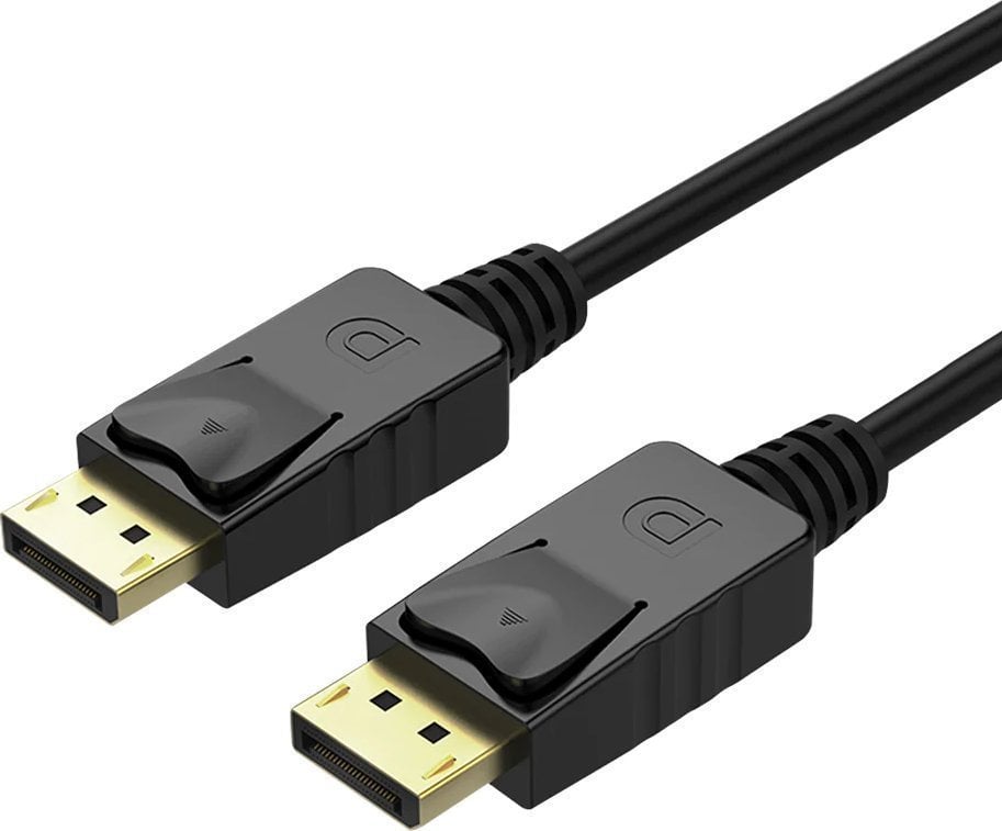 DISPLAYPORT CABLE M/M   2,0m Y-C608BK kabelis, vads