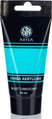 Astra Farba akrylowa ASTRA Artea tuba 60ml - blekit turkusowy Astra AA599AST (5900263200160)