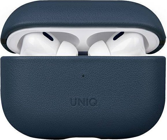 Uniq Etui UNIQ Terra Apple AirPods Pro 2 Genuine Leather niebieski/space blue UNIQ869 (8886463683842)
