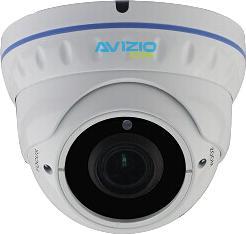 Kamera IP AVIZIO Kamera AHD cocon, 4 Mpx, IK10, 2.8-12mm AVIZIO BASIC - AVIZIO AVB-AHDC40ZW novērošanas kamera
