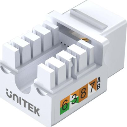 Unitek Modul keystone port RJ-45 kat.6 UTP (T012A) adapteris