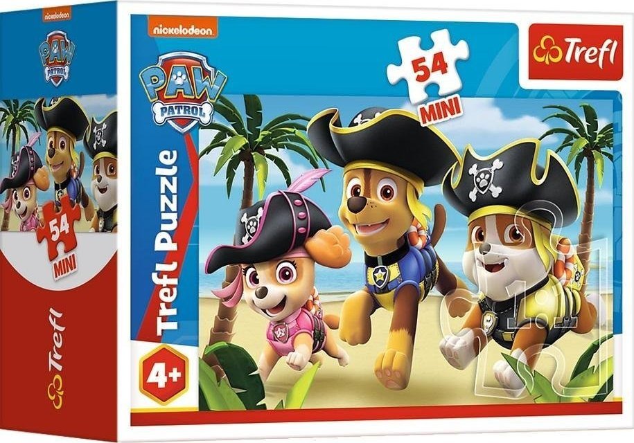 Trefl Puzzle 54 Mini Badz jak Psi Patrol 4 TREFL 471610 (5900511197587) puzle, puzzle