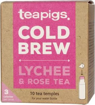 Teapigs teapigs Lychee Rose - Cold Brew 10 piramidek CD/3202 (5060136751783) piederumi kafijas automātiem