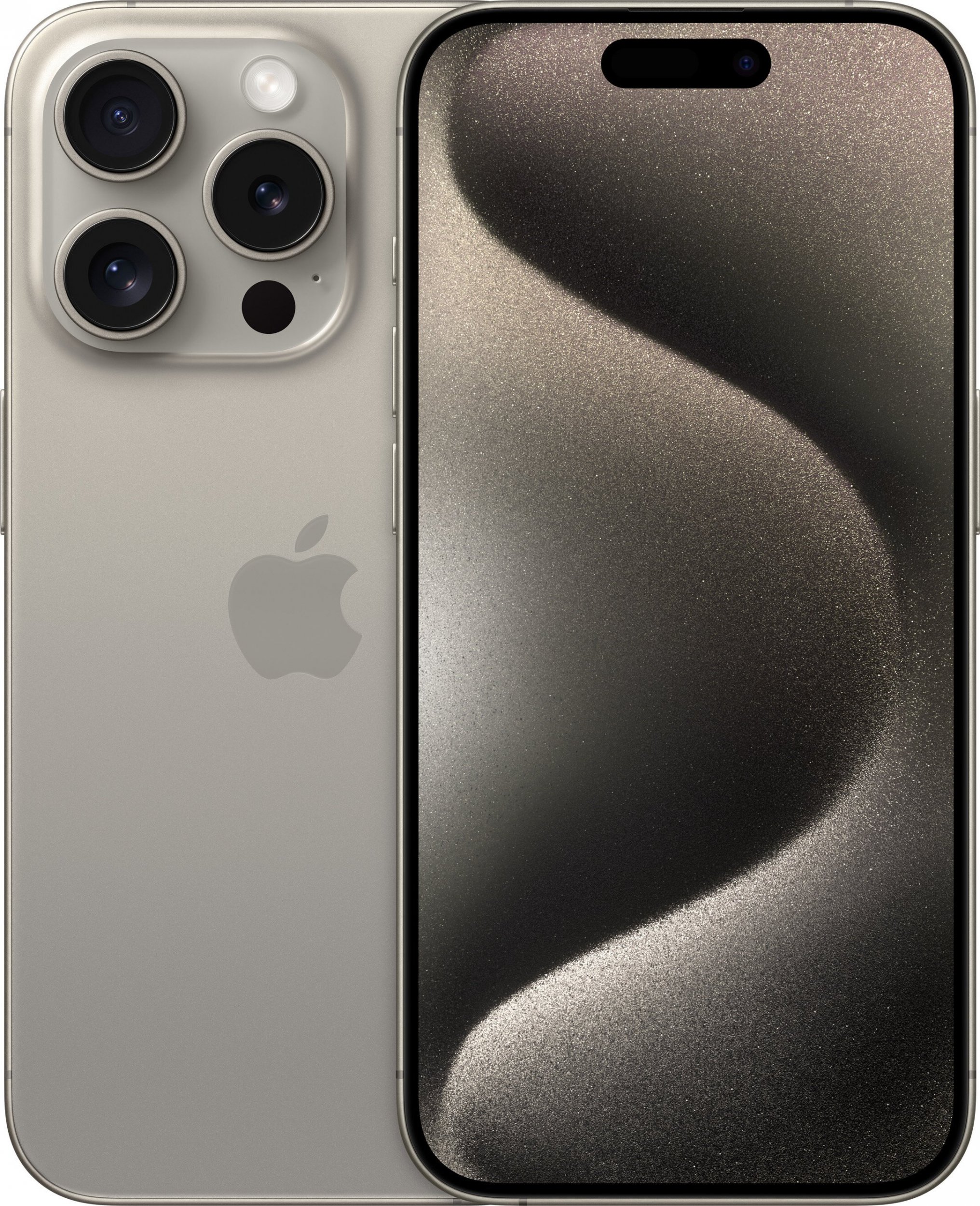 Smartfon Apple iPhone 15 Pro 512GB Natural Titanium (MTV93) Mobilais Telefons