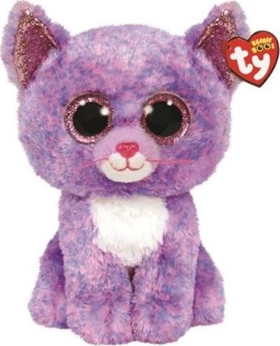 TY INC. TY BEANIE BOOS CASSIDY - lavendowy kot 24cm 36486 36486 TY (008421364862)