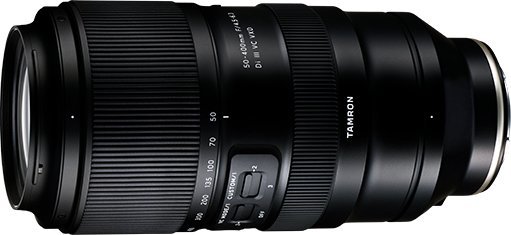 Tamron 50-400mm f/4.5-6.3 Di III Ultra-telephoto zoom lens Black 4960371006819 foto objektīvs