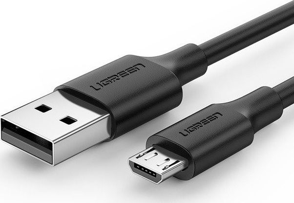 Kabel USB Ugreen USB-A - microUSB 3 m Czarny (UGR1160BLK) UGR1160BLK (6957303868278) USB kabelis