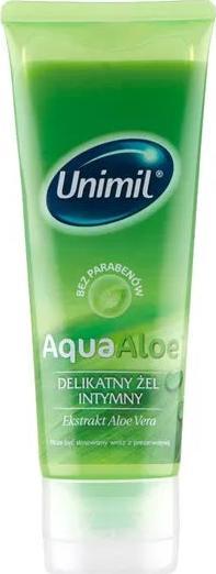 UNIMIL UNIMIL_Aqua Aloe delikatny zel intymny na bazie wody Aloes 80ml 5011831097379 (5011831097379)