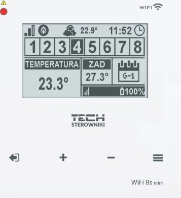 Tech modul WIFI do sterowania silownikami elektrycznymi, bialy (STWIFI8SPWH) TSSTWIFI8SPWH (5902479664194)