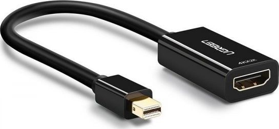 Adapter AV Ugreen DisplayPort Mini - HDMI czarny (40360) UGR158BLK (6957303843602)