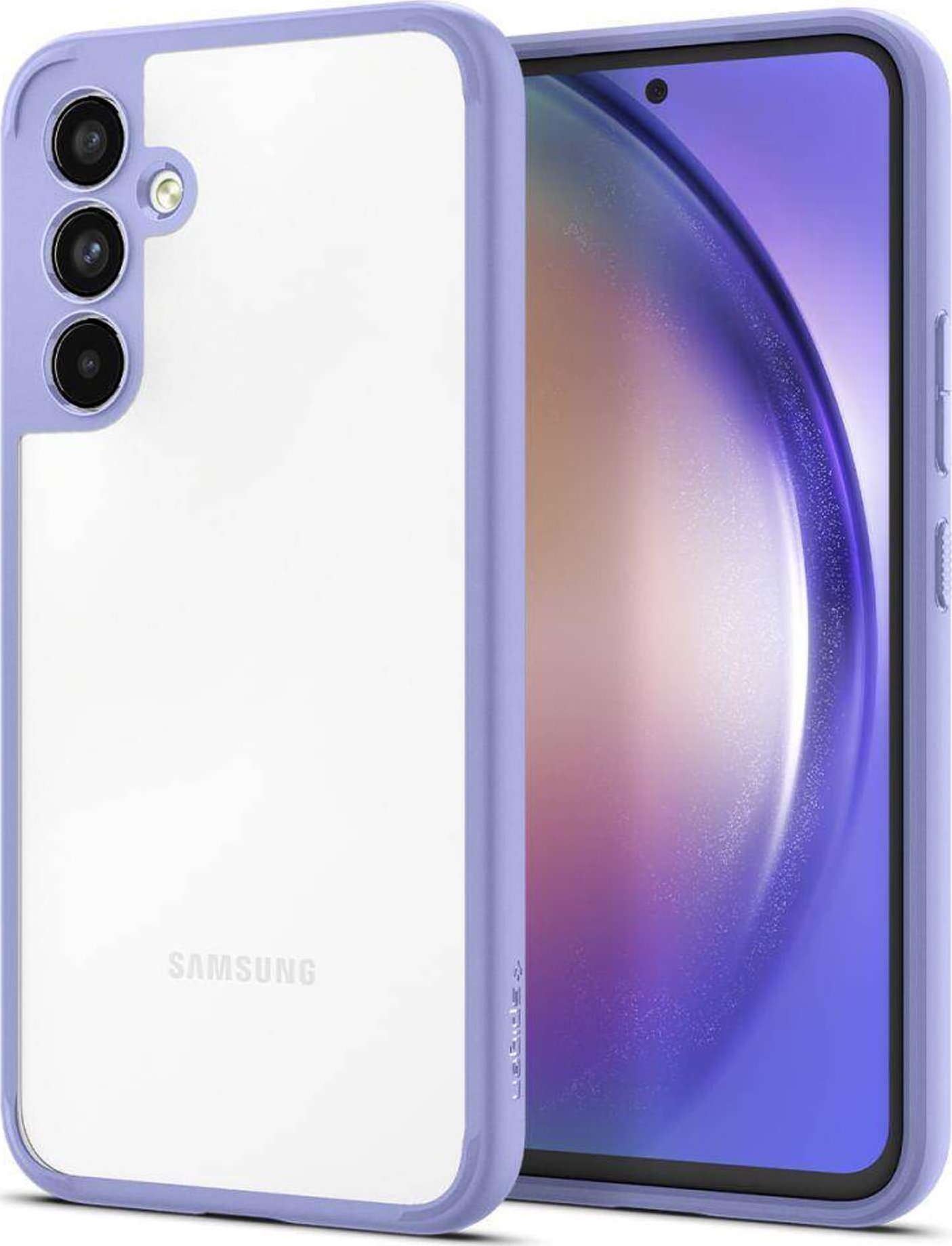 SPIGEN Ultra Hybrid ACS06098 for Samsung Galaxy A54 5G - Awesome Violet maciņš, apvalks mobilajam telefonam