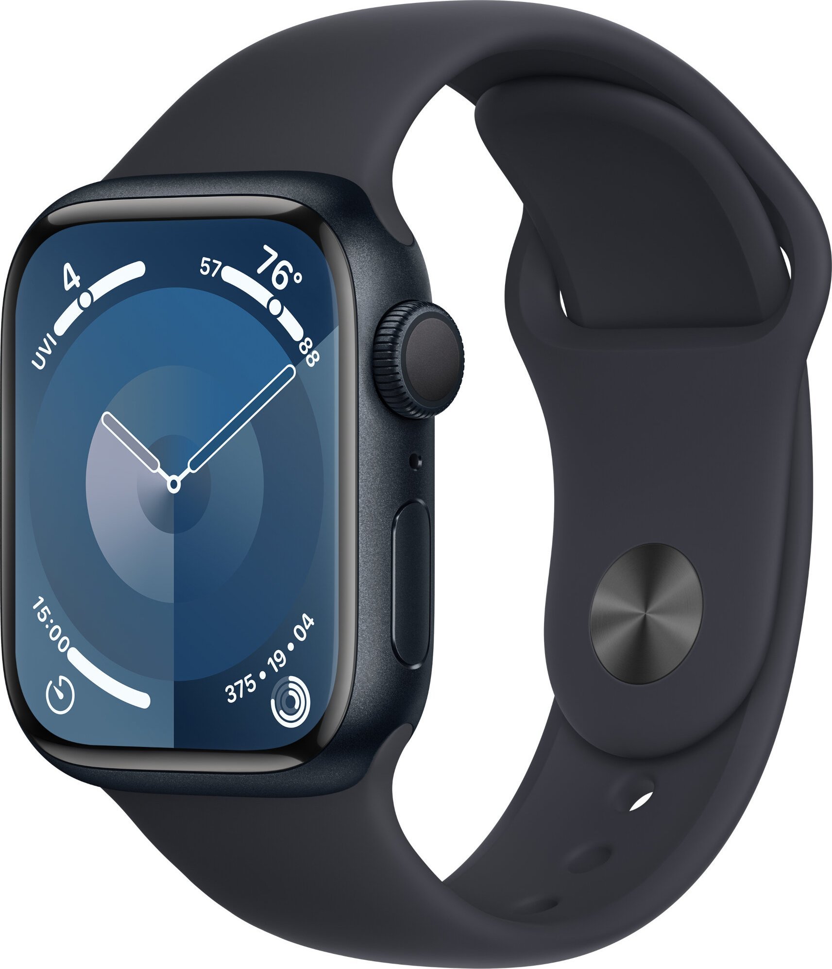 Watch Series 9 GPS 41mm Midnight Aluminium Case with Midnight Sport Band - S/M Viedais pulkstenis, smartwatch