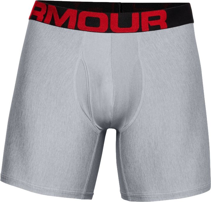 Under Armour Under Armour Charged Tech 6in 2 Pack 1363619-011 S Szare 1363619-011 (194513211845)