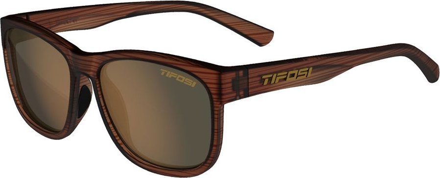TIFOSI Okulary TIFOSI SWANK XL POLARIZED woodgrain (1 szklo Brown 15,4% transmisja swiatla) (NEW) TFI-1720502350 (848869020797) saulesbrilles