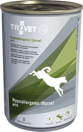 Trovet Hypoallergenic HPD z konina - 400g 007901 (8716811001830) barība suņiem