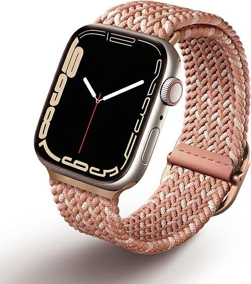 Uniq Pasek UNIQ Aspen Apple Watch 4/5/6/7/SE 40/41mm Braided DE rozowy/citrus pink UNIQ576CITPNK (8886463679470)