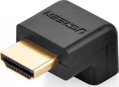 Ugreen 20109 Hdmi 2.0 Spraudnis (Type A) uz HDMI Ligzda Lejpusē 90 gr. leņķa (Type A) adapters ar 4K Attbalstu