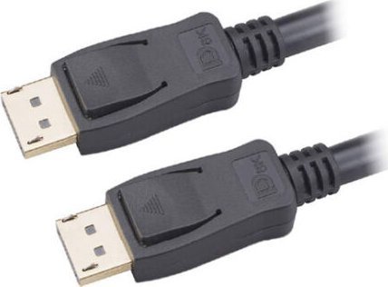 Kabel Akasa DisplayPort - DisplayPort 3m czarny (AK-CBDP23-30BK) kabelis video, audio