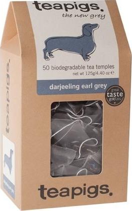 Teapigs teapigs herbata Darjeeling Earl Grey 50 piramidek CD/4002 (5060136753015) piederumi kafijas automātiem