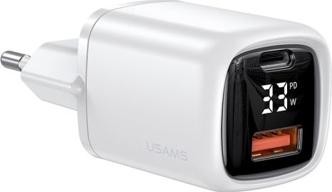 Ladowarka Usams T46 1x USB-A 1x USB-C 4 A (6958444976860) 6958444976860 (6958444976860) iekārtas lādētājs