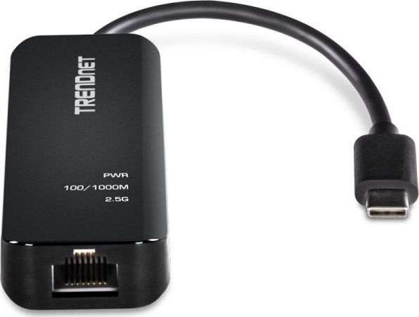 TrendNET USB-C 3.1 to 2.5GBASE-T Ethern et Adapter 710931180176 TUC-ET2G USB kabelis