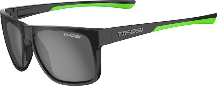 TIFOSI Okulary TIFOSI SWICK POLARIZED satin black/neon (1 szklo Smoke 15,4% transmisja swiatla) (NEW) TFI-1520500151 (848869015168) saulesbrilles