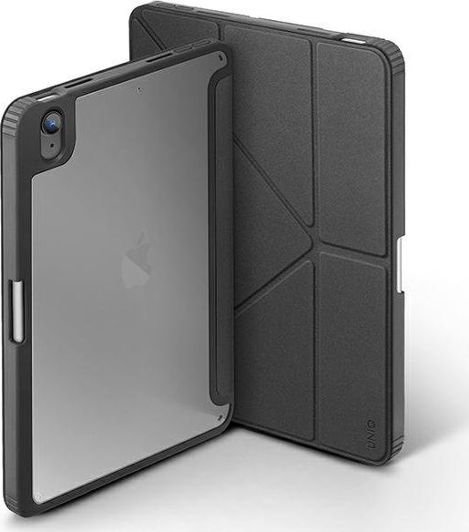 Etui na tablet Uniq Etui UNIQ Moven Apple iPad mini 2021 (6. generacji) Antimicrobial szary/charcoal grey UNIQ524GRY (8886463678640) planšetdatora soma