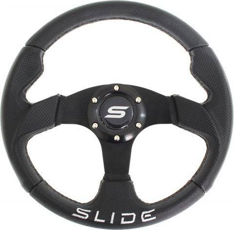 SLIDE_F Kierownica SLIDE 320mm offset:0mm Skora Black 8759555 (5903713132271)