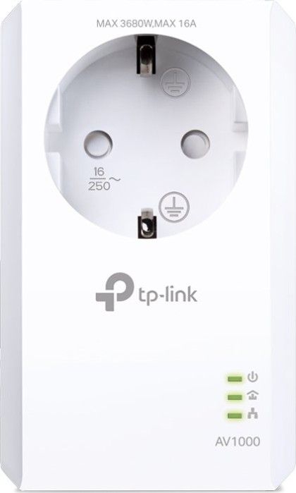 TP-LINK TL-PA7017P PowerLine network adapter 1000 Mbit/s Ethernet LAN White 1 pc(s) POWERLINE adapteri