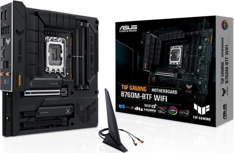 ASUS TUF GAMING B760M-BTF WIFI LGA 1700 pamatplate, mātesplate