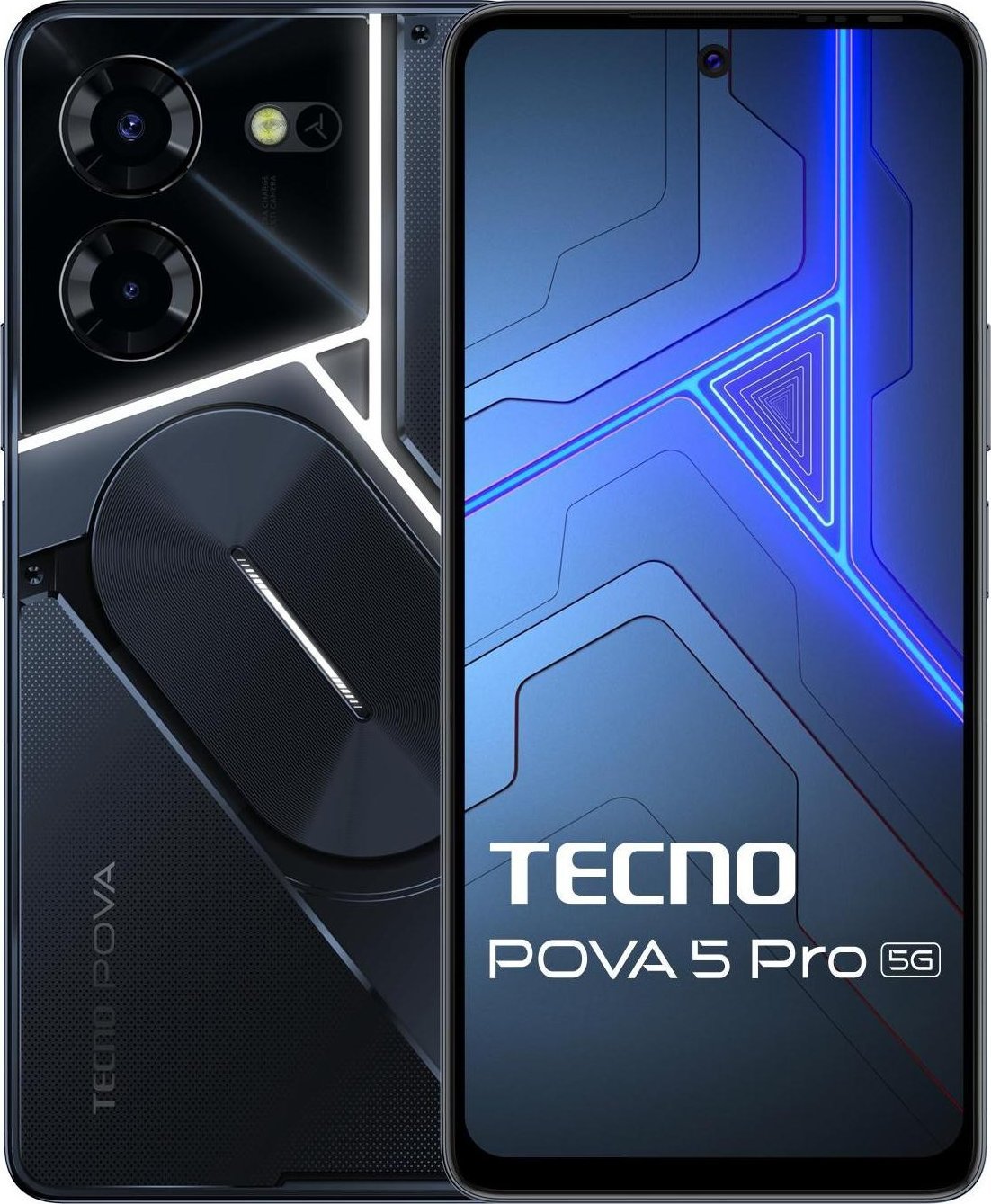 TECNO POVA 5 Pro 5G 8/256GB Czarny Mobilais Telefons