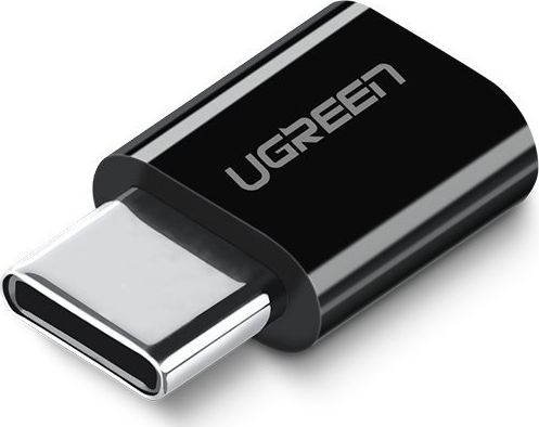 Adapter USB Ugreen USB-C - microUSB Czarny  (ugreen_20200302153633) ugreen_20200302153633 (6957303833917)