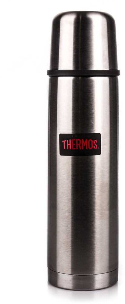 Thermos Termos turystyczny Light & Compact 1 l Srebrny THR185234 (5010576853240) termoss