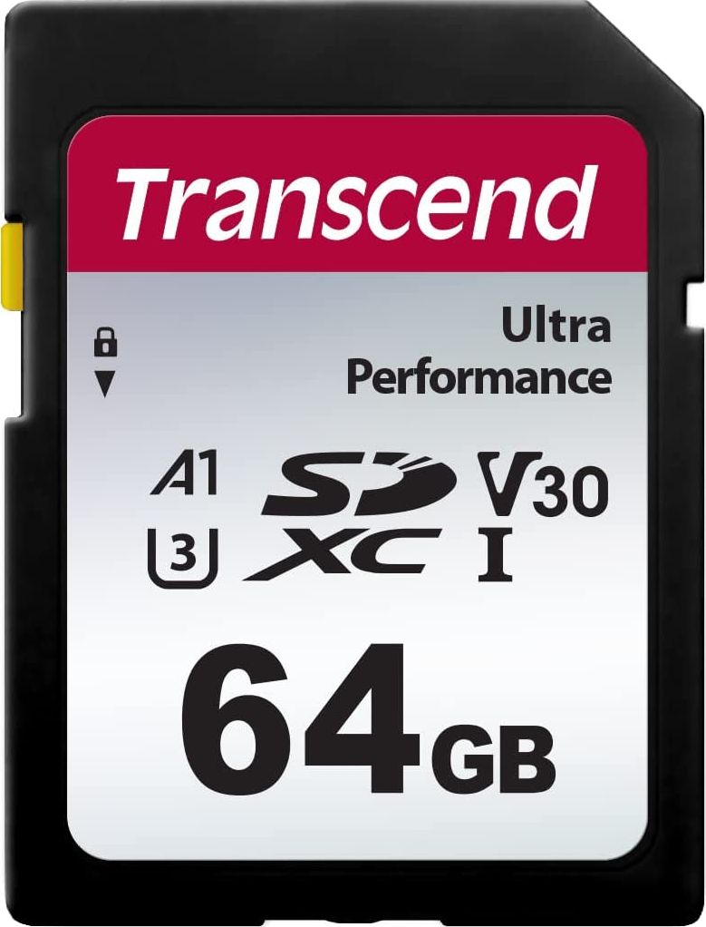 Transcend SDXC 340S         64GB Class 10 UHS-I U3 A2 V30 atmiņas karte