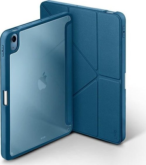 Etui na tablet Uniq UNIQ etui Moven iPad Air 10.9 (2022/2020) Antimicrobial niebieski/carpi blue planšetdatora soma