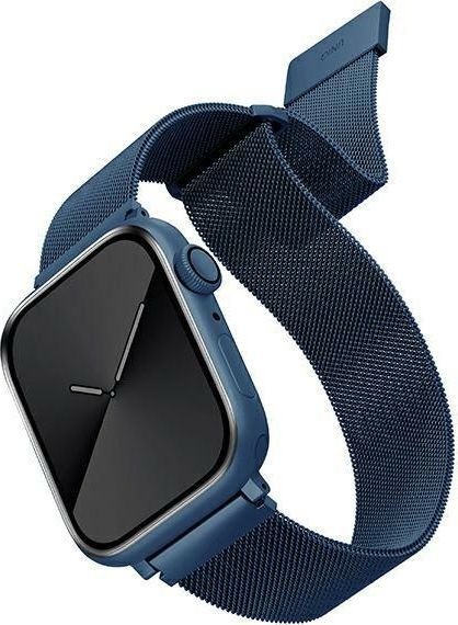 Uniq UNIQ pasek Dante Apple Watch Series 4/5/6/7/SE 38/40/41mm. Stainless Steel niebieski/cobalt blue UNIQ559BLU (8886463679173)