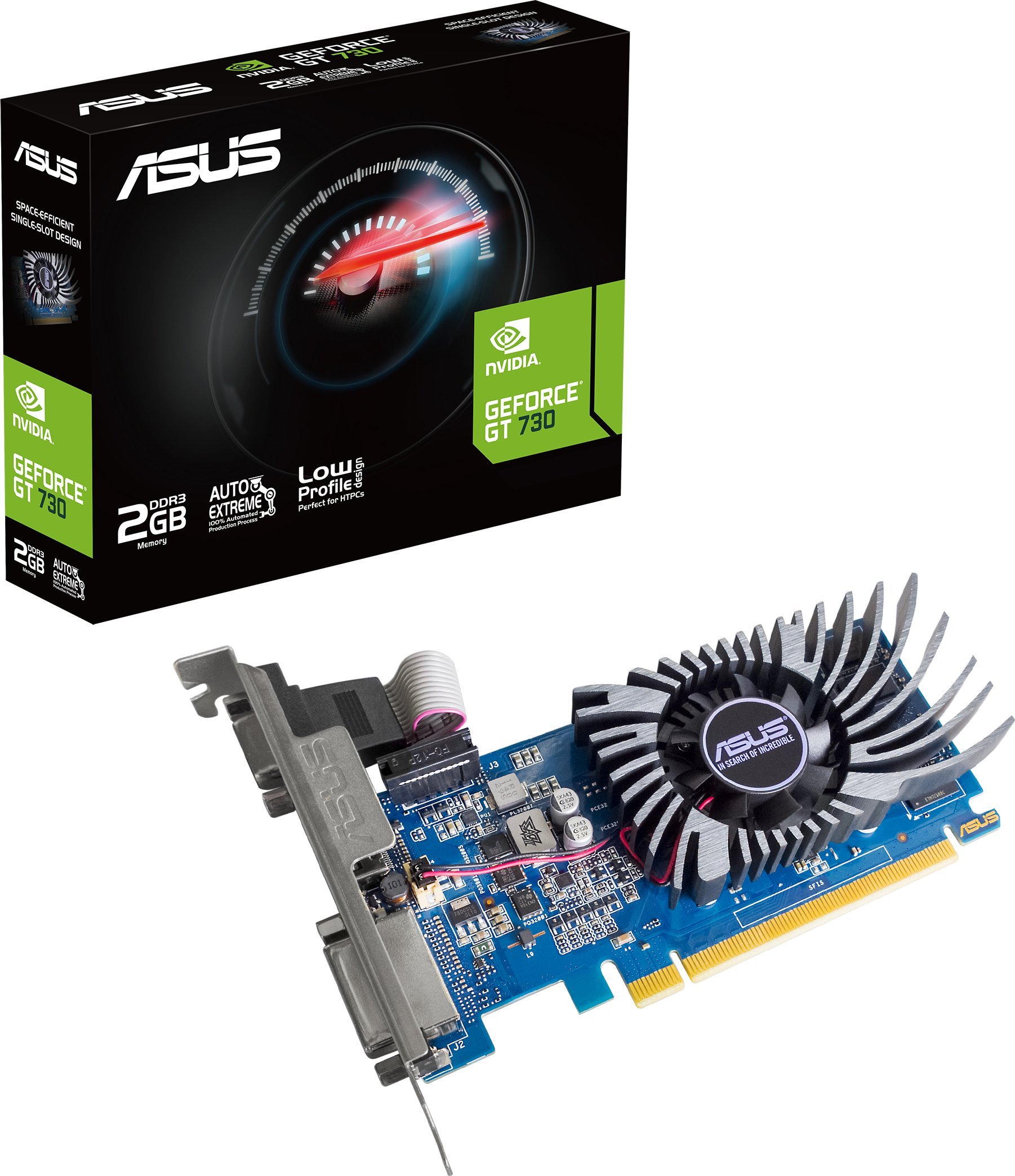 ASUS GT730-2GD3-BRK-EVO GT 730 2GB DDR3 video karte
