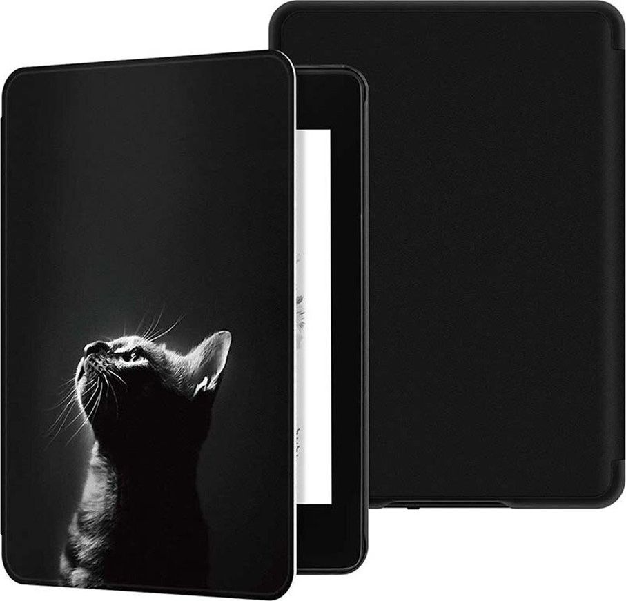 Pokrowiec Tech-Protect Graphic Kindle Paperwhite 1/2/3 Moon Cat 6694858 (5905101592001) planšetdatora soma