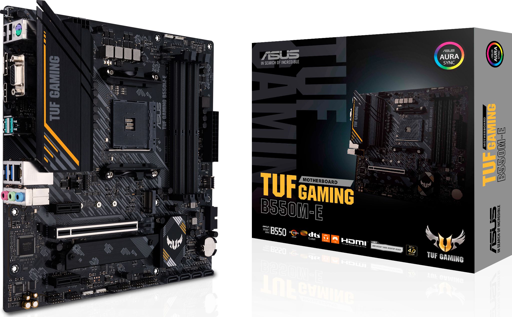 Plyta glowna Asus TUF GAMING B550M-E pamatplate, mātesplate