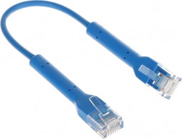 Ubiquiti Networks UniFi Eth Patch Cable Blue Bendable booted RJ45 Accessories 817882028677 datortīklu aksesuārs