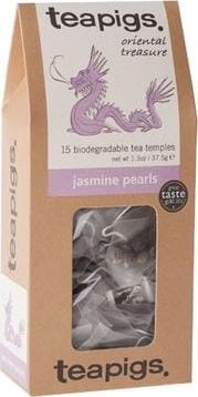 Teapigs HerbataTeapigs Jasmine Pearls 15 saszetek 5060136750205 (5060136750205) piederumi kafijas automātiem