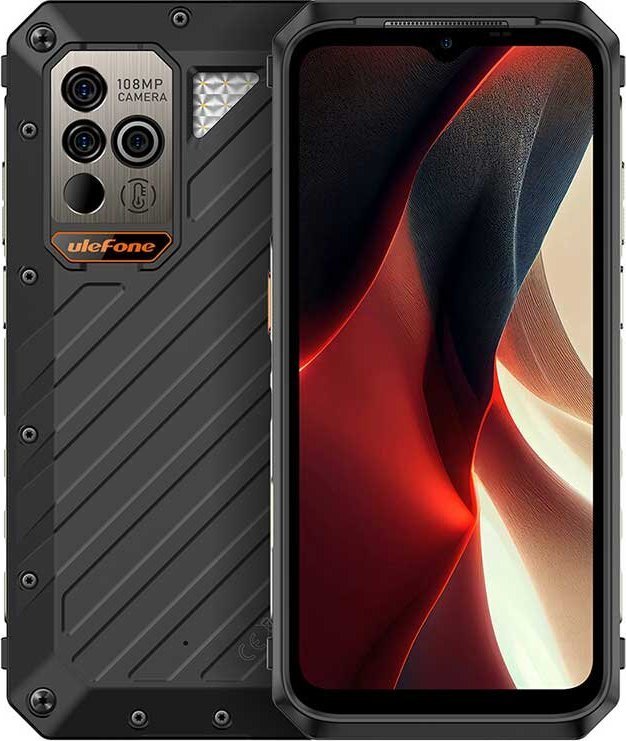 Ulefone Power Armor 18 Ultra 5G 12/512GB black smartphone Mobilais Telefons