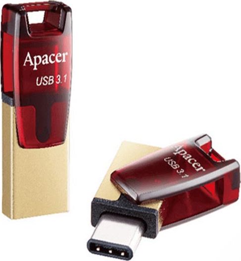 Pendrive Apacer AH180, 32 GB  (AP32GAH180R-1) AP32GAH180R-1 (4712389913210) USB Flash atmiņa