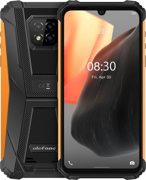 Ulefone Armor 8 PRO LTE 8GB/128GB Orange Mobilais Telefons