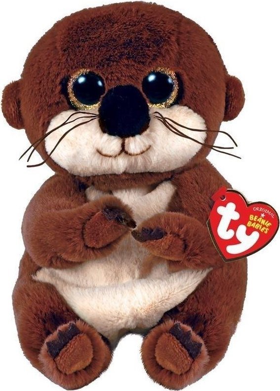 TY Beanie Babies Mitch - wydra 15cm 502202 (0008421409259)