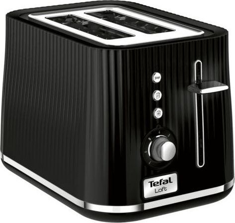 Tefal TT7618 Toaster digital Tefal, black Tosteris