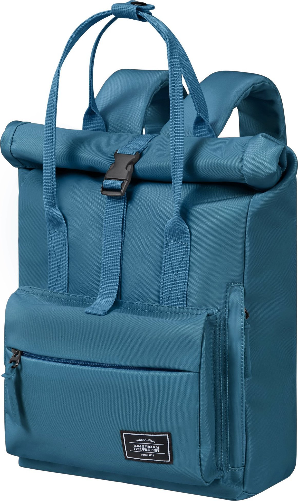 American Tourister 143779 E612 PLECAK AMERICAN TOURISTER UG16 CITY ROLL-TOP STONE BLUE 002251080000 (5400520175601) Tūrisma Mugursomas