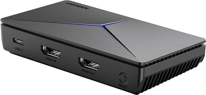 Ugreen Grabber USB-C, HDMI nagrywarka audio/video UGREEN CM410, (czarny) 10936 (6957303819362) uztvērējs