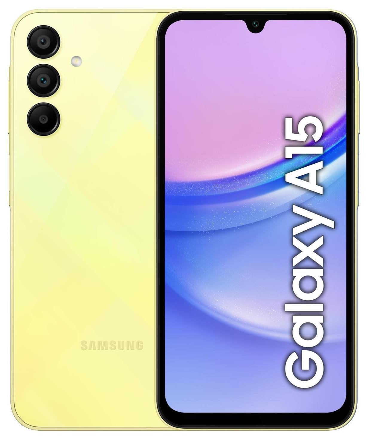 Samsung Galaxy A15 5G 4/128GB DS SM-A156B Yellow Mobilais Telefons