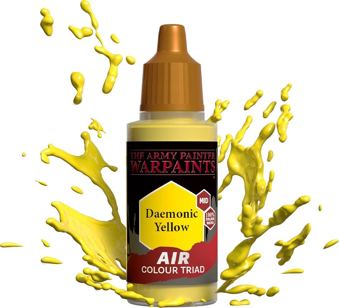 Army Painter Army Painter Warpaints - Air Daemonic Yellow 2008871 (5713799110786)